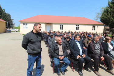 İcra başçısının vətəndaşlarla keçirilən növbəti səyyar görüşü Ağköynək kəndində olub