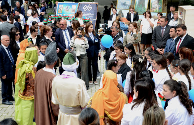 Qazaxda Uşaq İncəsənət Festivalının birinci mərhələsinin yekunlarına həsr olunmuş tədbir keçirilib
