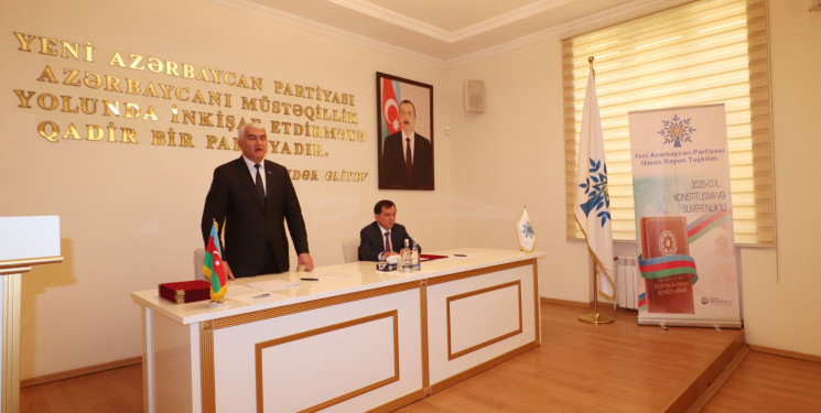 Qazaxda “Müstəqillik, suverenlik müdrik Azərbaycan xalqının milli sərvətidir!” mövzusunda tədbir keçirilib