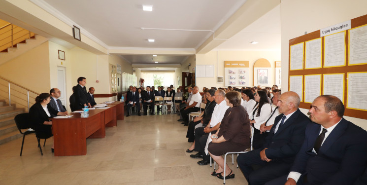 Qazaxda icra başçısı iyul ayında növbəti səyyar görüşünü Ürkməzli kənd sakinləri ilə keçirib