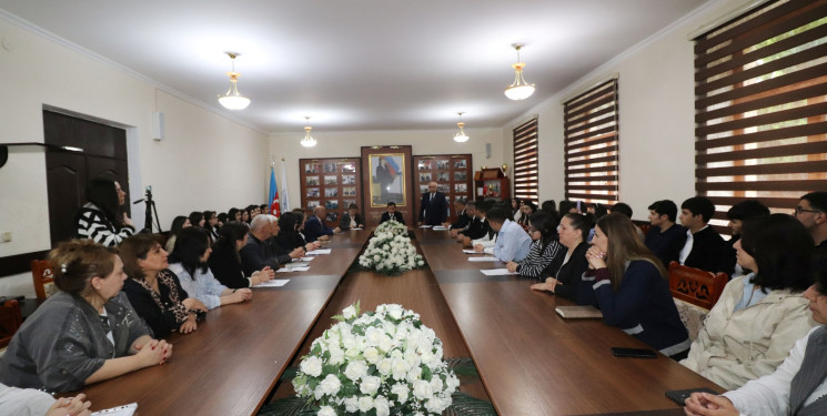 BDU-nun Qazax filialında “Azərbaycan Konstitusiyası və dövlətçilik tariximiz - Suverenliyimiz tələbələrin gözü ilə” adlı Elmi Konfrans keçirilib