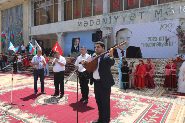 Qazaxda 15 İyun - Milli Qurtuluş Gününə həsr olunmuş bayram konserti keçirilib