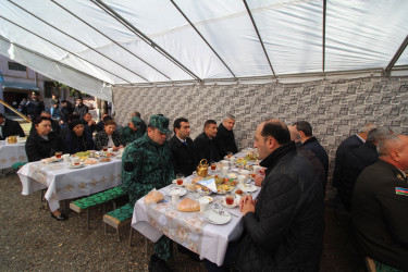 Vətən müharibəsi şəhidi gizir Tahir İsmayılov ildönümündə yad edilib