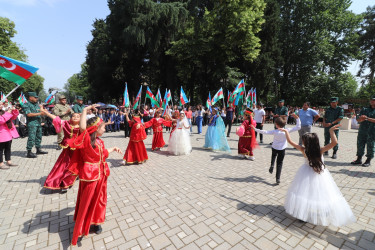 Qazaxda 15 İyun - Milli Qurtuluş Gününə həsr olunmuş bayram konserti keçirilib