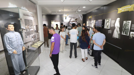 Qazaxda səfərdə olan “Gənc alimlərin yay düşərgəsi”nin iştirakçıları rayonun görməli yerlərinə ekskursiya ediblər