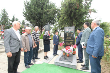 Qazaxda 27 Sentyabr - Anım Günü ərəfəsində Vətən müharibəsi şəhidlərinin məzarları ziyarət edilib