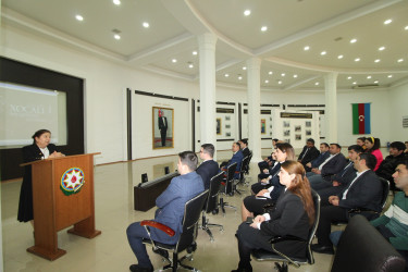 Qazaxda “Heydər Əliyev İli” çərçivəsində “Xocalı soyqırımına siyasi-hüquqi qiymət verilməsində Ümummilli Lider Heydər Əliyevin tarixi rolu” mövzusunda tədbir keçirilib