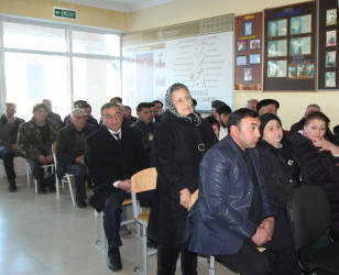 Qazaxda icra başçısının dekabr ayı üzrə vətəndaşlarla keçirilən növbəti səyyar görüşü rayonun Canalı kəndində olub