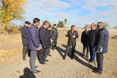 İcra başçısı kəndlərdə arx və kanallarda aparılan təmizlik işləri ilə tanış olub