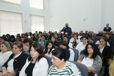 Qazaxda icra başçısının may ayı üzrə vətəndaşlarla keçirilən sonuncu səyyar görüşü Qazax şəhər sakinləri ilə olub