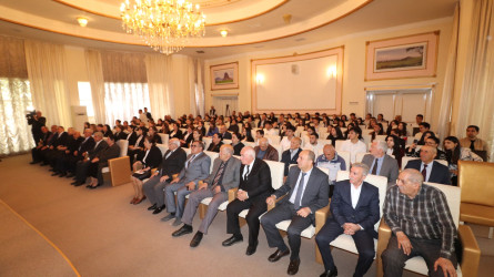 Qazaxda şair Vəli Xramçaylının 70 illiyinə həsr edilmiş yubiley tədbiri keçirilib