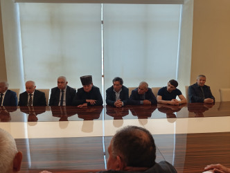 Qazax Rayon Ağsaqqallar Şurasının son bir illik fəaliyyətinə həsr olunmuş hesabat yığıncağı keçirilib