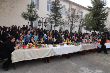 BDU-nun Qazax filialında Novruz şənliyi keçirilib
