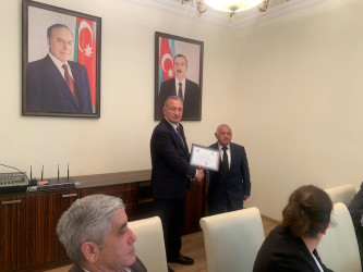 Qazax Rayon Ağsaqqallar Şurasının son bir illik fəaliyyətinə həsr olunmuş hesabat yığıncağı keçirilib