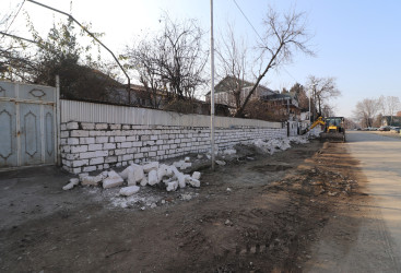 Qazaxın Nəriman Nərimanov yaşayış massivində aparılan abadlıq işlərini əks etdirən - FOTOLAR