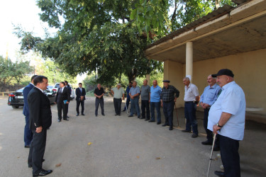 Qazaxda işğaldan azad edilmiş kəndlərdə mina təhlükəsizliyi ilə bağlı məcburi köçkünlər və sərhəddə yaşayan sakinlərlə maarifləndirici görüş keçirilib