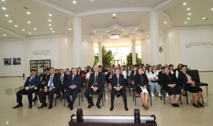 Qazaxda “Ümummilli Lider Heydər Əliyev müstəqil Azərbaycan Konstitusiyasının müəllifidir” mövzusunda elmi-praktiki konfrans keçirilib