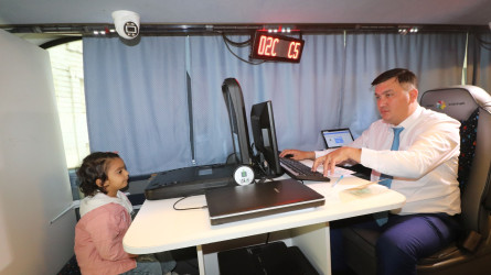 Qazaxın işğaldan azad olunan kəndlərinin sakinləri Səyyar ASAN xidmətdən yararlanıblar