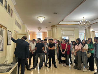 BDU-nun Qazax filialında təhsil alan birinci kurs tələbələri rayonun görməli yerləri ilə tanış olublar