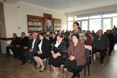 Qazaxda icra başçısının aprel ayında vətəndaşlarla keçirilən növbəti səyyar görüşü Qazaxbəyli kənd sakinləri ilə olub