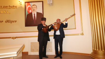 Qazaxda Aşıq Saqif Məzəmlinin 65 illik yubileyi qeyd olunub