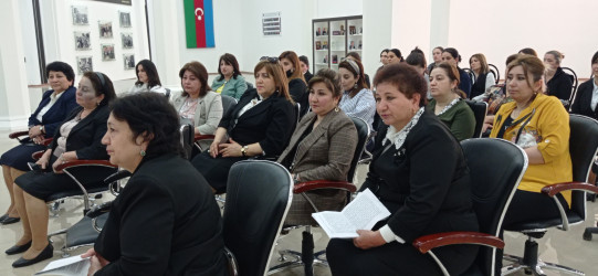 Akademik Zərifə xanım Əliyevanın anadan olmasının 99-cu ildönümünə həsr olunmuş “Nəcib və insanpərvər Azərbaycan qadını” mövzusunda tədbir keçirilib