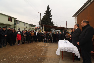 Millət vəkili Səməd Seyidov Qazaxda Nəriman Nərimanov yaşayış massivində seçiciləri ilə görüşüb