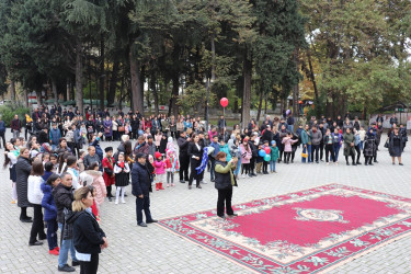 Qazaxda 8 Noyabr – Zəfər Gününə həsr olunmuş bayram konserti təşkil olunub