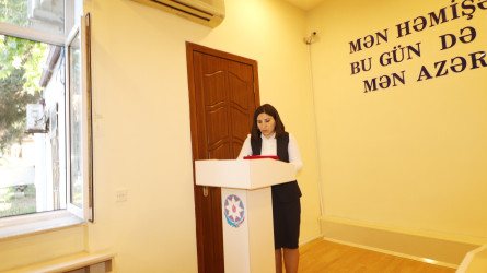 Qazax RİH-də keçirilən 15 İyun - Milli Qurtuluş Gününə həsr olunmuş tədbirdə bir qrup əməkdaş Fəxri Fərmanla təltif olunub