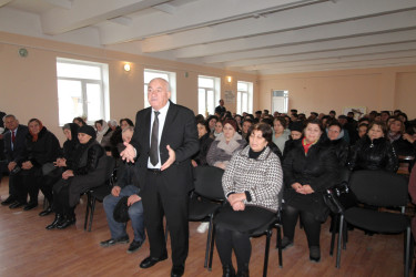 Qazaxda icra başçısının fevral ayında vətəndaşlarla keçirilən sonuncu səyyar görüşü rayonun Daş Salahlı kəndində olub