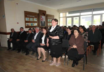 Qazaxda icra başçısının aprel ayında vətəndaşlarla keçirilən növbəti səyyar görüşü Qazaxbəyli kənd sakinləri ilə olub
