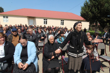 İcra başçısının vətəndaşlarla keçirilən növbəti səyyar görüşü Ağköynək kəndində olub