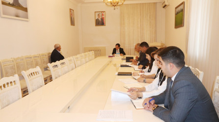 İcra başçısı vətəndaşları fərdi qəbul edərək müraciətlərini dinləyib