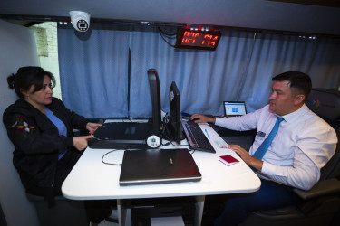 Qazaxın işğaldan azad olunan kəndlərinin sakinləri Səyyar ASAN xidmətdən yararlanıblar