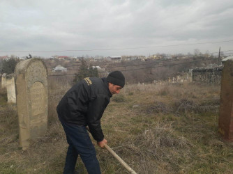 Qazaxda Novruz bayramı ərəfəsində Şəhidlər Xiyabanları və qəbiristanlıqlarda iməcilik keçirilib