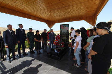 Qazaxda Tovuz döyüşlərinin qəhrəmanı şəhid mayor Namiq Əhmədovun ildönümündə xatirəsi yad olunub