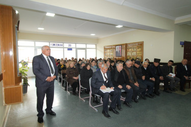 Qazaxda icra başçısının noyabr ayı üzrə vətəndaşlarla keçirilən növbəti səyyar görüşü rayonun Bala Çaylı kəndində olub