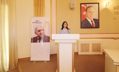 Qazaxda şair Vəli Xramçaylının 70 illiyinə həsr edilmiş yubiley tədbiri keçirilib