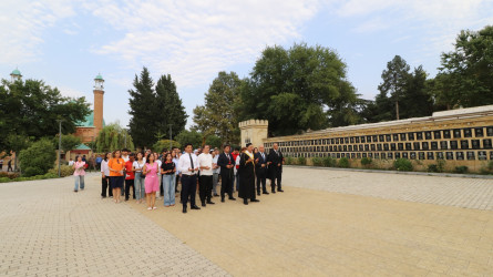 Qazaxda səfərdə olan “Gənc alimlərin yay düşərgəsi”nin iştirakçıları rayonun görməli yerlərinə ekskursiya ediblər