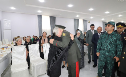 Qarabağda antiterror tədbirləri zamanı Şəhidlik zirvəsinə ucalan baş çavuş Ramin Hüseynov ildönümündə ehtiramla yad edilib