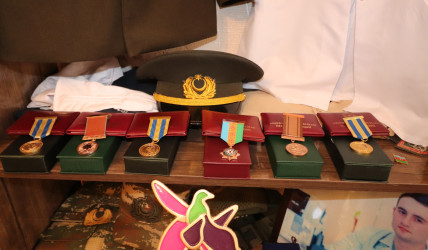 Qazaxda Vətən müharibəsinin həkim şəhidi peşə bayramında məzarı başında yad edilib