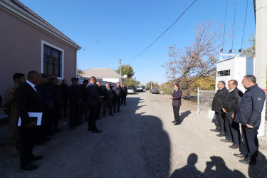 Qazaxda səyyar görüş zamanı qaldırılan daha bir müraciət öz müsbət həllini tapıb