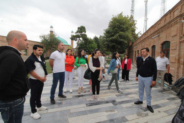 Qazaxda dərslərə başlayan ADA Universitetinin Azərbaycan dilindəki yeni magistr proqramının tələbələri rayonun görməli yerlərinə ekskursiya ediblər