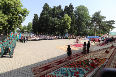 Qazaxda 15 İyun - Milli Qurtuluş Gününə həsr olunmuş bayram konserti keçirilib