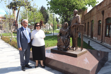 ADA Universitetinin rektoru Hafiz Paşayev və qonaqlar yenidən bərpa edilən Qazax Müəllimlər Seminariyasında olublar