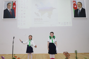 Qazaxda “Yaşıl dünya naminə həmrəylik ili”nə həsr olunmuş “Təbiəti qoruyaq!” adlı tədbir keçirilib