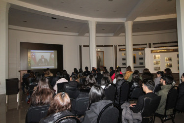 Qazaxda “Heydər Əliyev İli” çərçivəsində “Xocalı soyqırımına siyasi-hüquqi qiymət verilməsində Ümummilli Lider Heydər Əliyevin tarixi rolu” mövzusunda tədbir keçirilib