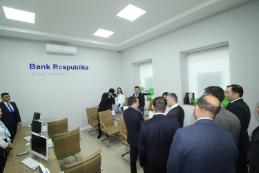 Bank Respublika Qazaxda 35-ci xidmət nöqtəsini açıb