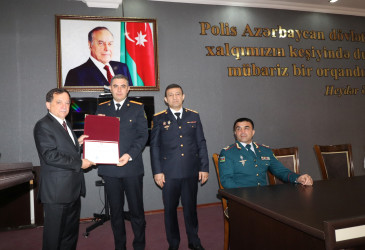 Qazaxda icra başçısı bir qrup Polis əməkdaşını peşə bayramları münasibətilə Fəxri Fərmanla təltif edib-02.07.2025