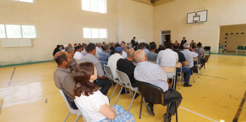 Qazaxda icra başçısının iyul ayında vətəndaşlarla keçirilən sonuncu səyyar görüşü sərhəddə yerləşən Quşçu Ayrım kəndində olub 23.07.2026